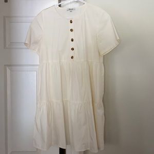 Madewell dress off white